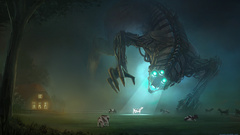 Night Robots Cows artwork