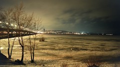 Night Russia Bridges