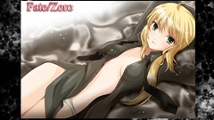 Night saber blondes green eyes fate stay night fate zero 