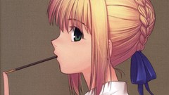 Night saber fate stay night artwork fate series