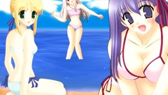 Night saber fate stay night matou sakura illyasviel von 