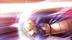 Night scene saber story fate stay night artwork fate series 