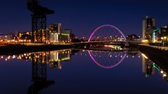 Night Scotland Bridges glasgow