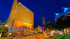 Night Singapore marina cityscapes mandarin