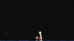 Night sky calvin and hobbes