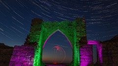 Night sky long exposure