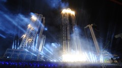 Night smoke cityscapes