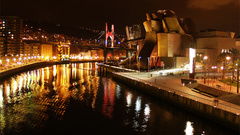 Night Spain Bilbao
