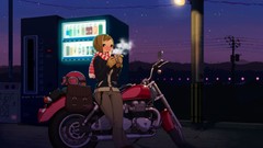 Night Stars brown anime girls