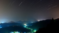 Night Stars long exposure night landscapes
