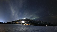 Night Stars Mountains