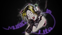 Night Stars Music light woman Hip-Hop Bears Trap colors dubstep 