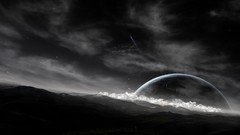 Night Stars planets nighttime science fiction outer space 