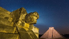 Night Stars pyramid architecture national geographic sacred
