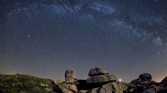 Night Stars rocks comet