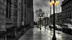 Night streets cityscapes