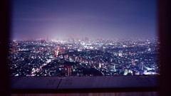 Night Tokyo cityscapes