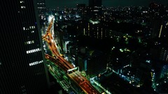 Night Tokyo cityscapes
