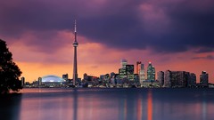 Night Toronto night city cities cityscapes skylines