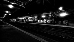 Night train Station high Resolution
