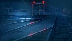 Night trains makoto shinkai