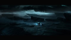 Night TRON: Legacy fantasy art