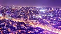 Night Turkey Istanbul cities cityscapes Kadikoy