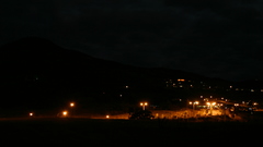 Night valley same place