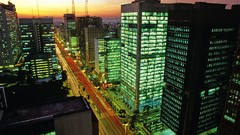 Night water light Rio de Janeiro Brazil Beaches cities 