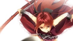 Night weapons Anime artist red eyes long hair anime girls mahou 