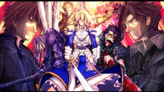 Night weapons Guns Anime chains blondes anime girls brunettes 