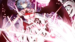 Night weapons wings Anime dress anime girls remilia scarlet 