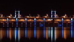 Nightlights reflections