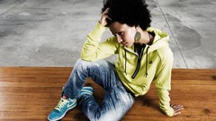 Nike lifestyle black girl afro