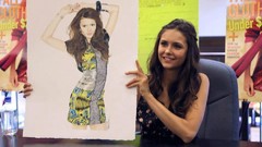 Nina Dobrev paintwork