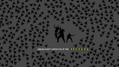 Ninjas cant catch you