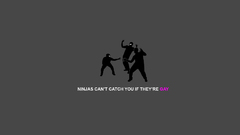 Ninjas cant catch you