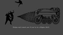 Ninjas cant catch you