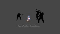 Ninjas cant catch you