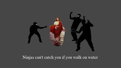 Ninjas cant catch you