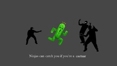 Ninjas cant catch you
