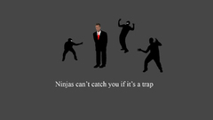 Ninjas cant catch you