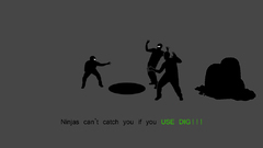 Ninjas cant catch you