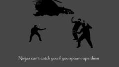 Ninjas cant catch you