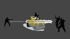 Ninjas cant catch you