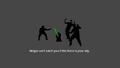 Ninjas cant catch you
