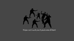 Ninjas cant catch you
