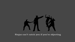 Ninjas cant catch you