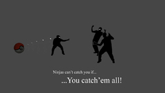 Ninjas cant catch you