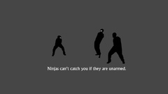 Ninjas cant catch you